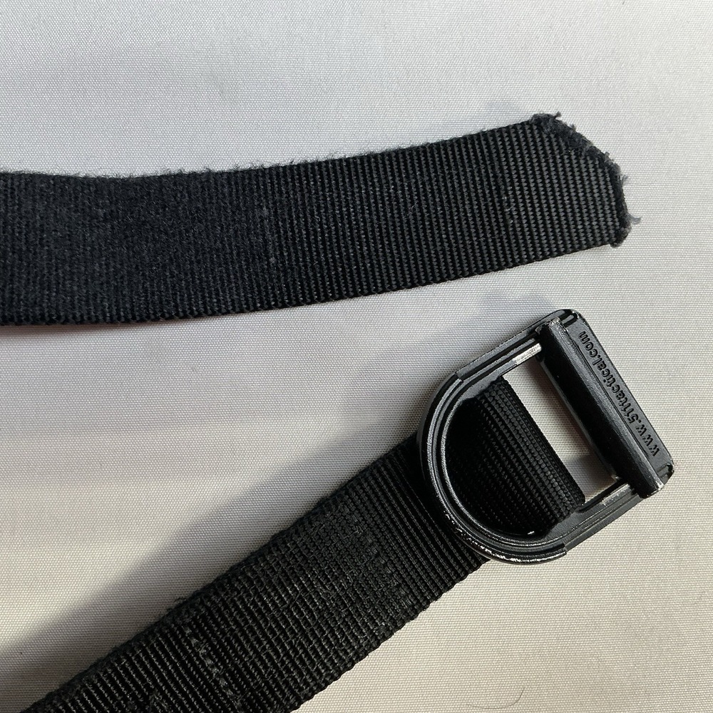 5.11 511 Tactical 1.5" Trainer Belt Black Metal Buckle Mens XL 40-42" Nylon - Picture 11 of 11